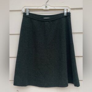 Vintage Forest‎ Green Wool Skirt Roberto Vianni for Neiman Marcus